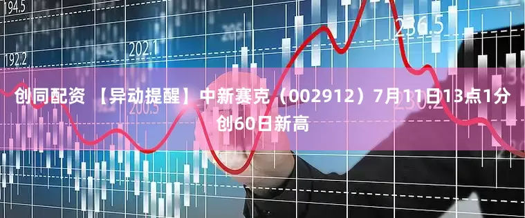 创同配资 【异动提醒】中新赛克（002912）7月11日13点1分创60日新高